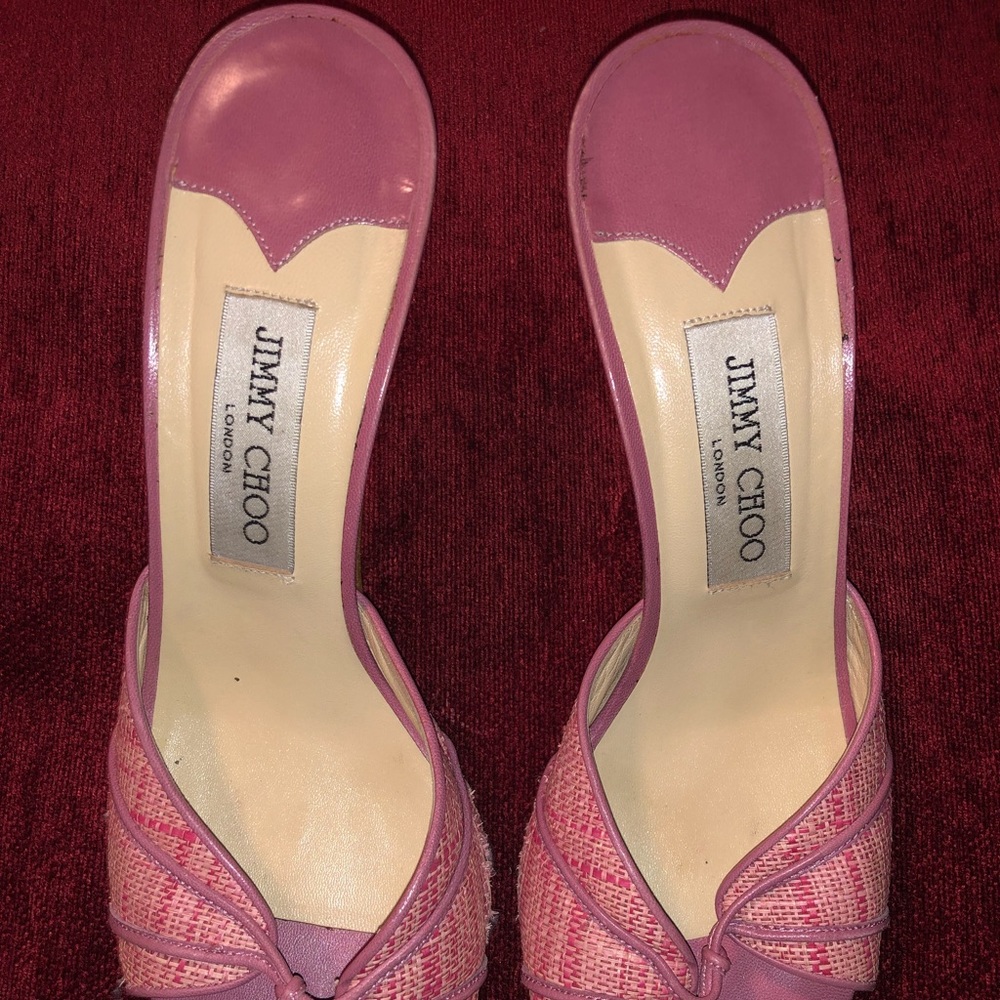 Jimmy choo heel slides